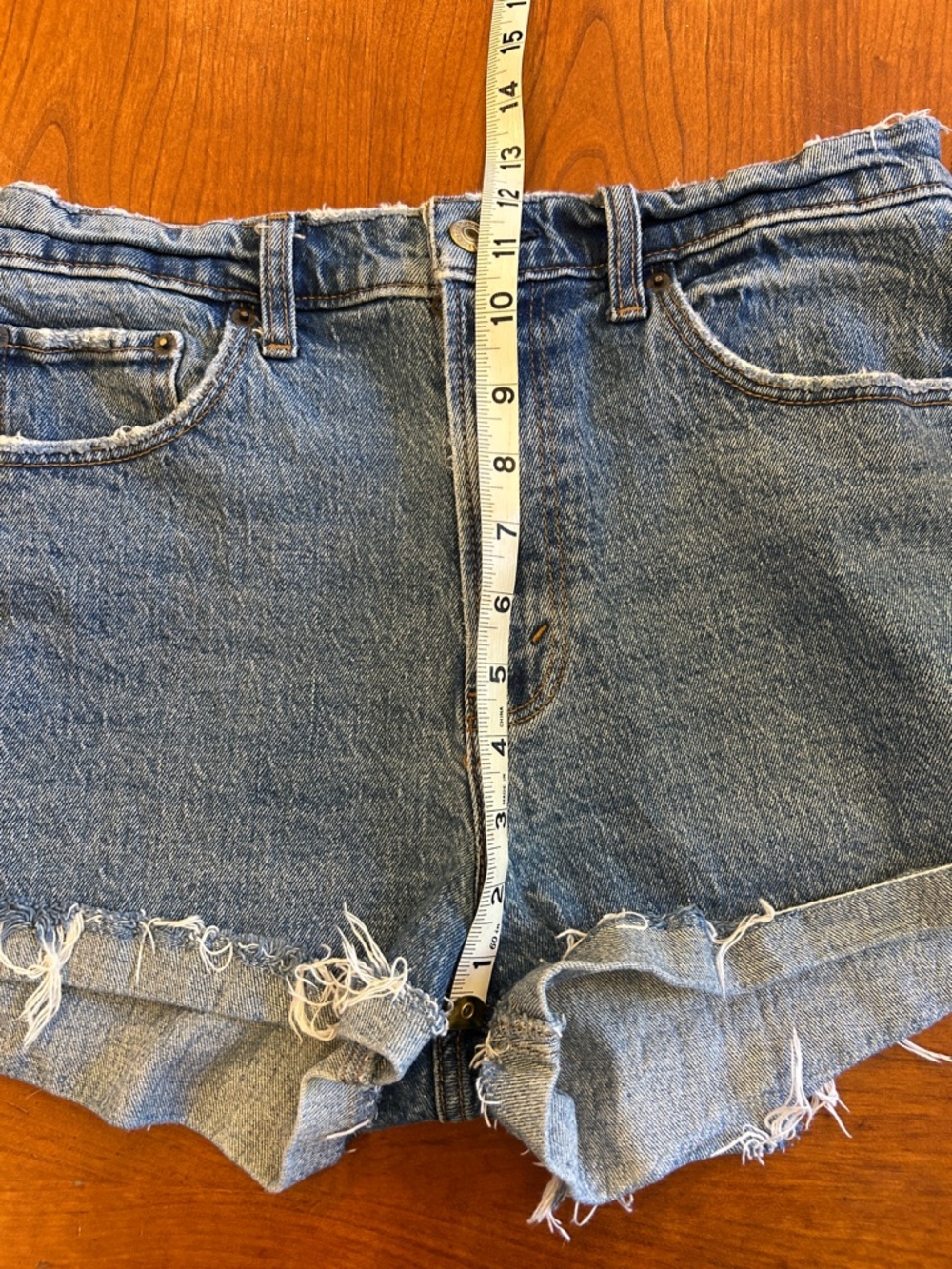Abercrombie High Rise Mom Short 6 28 - Picture 7 of 7